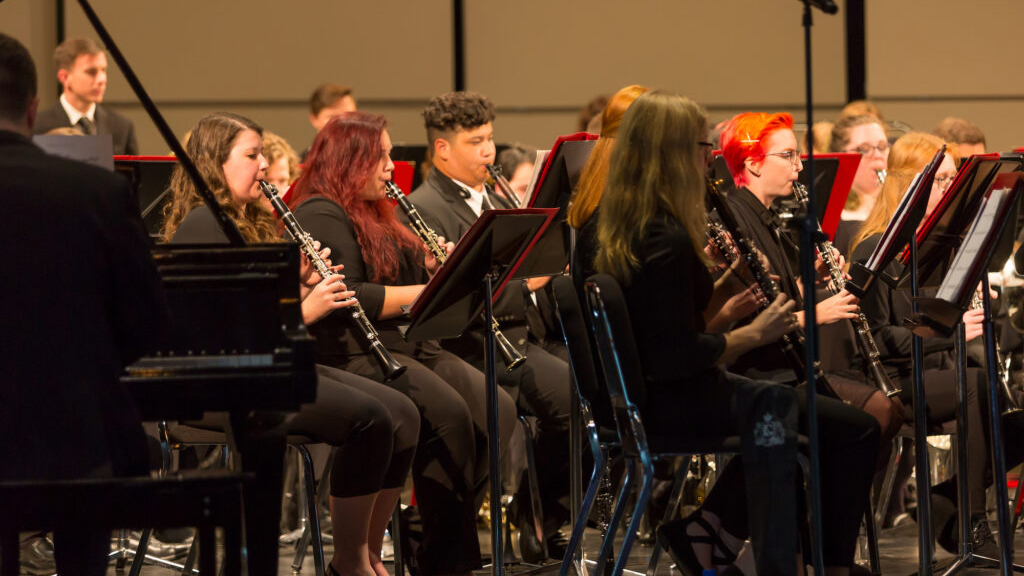 Clarinets of the UCM Wind Ensemble